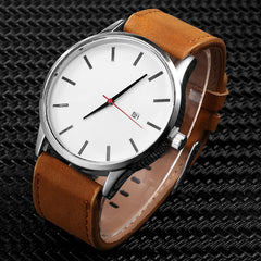 NEW Men's Watches Fashion Leather Quartz Watch Men Casual Sports Male erkek kol saati Wristwatch Montre Hombre Relogio Masculino