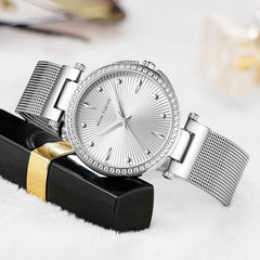 MINIFOCUS Women Watches Gold Waterproof Lady Watch For Woman Watches 2019 Brand Luxury Fashion Casual Ladies Quartz Wristwatch