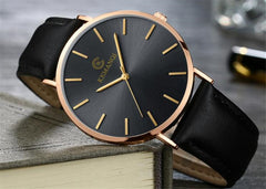 KEMANQI Ultra-thin 6.5mm Watch Men's Elegant Fashion Watches Simple Business Men Quartz Watches Roman Masculine Male Clock reloj
