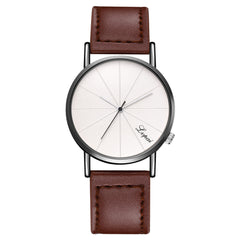 LVPAI Men's Wrist Watch Fashion Leather Belt Analog Sport Quartz Watch Mens Reloj Hombre 2019 Men Wristwatch Clock