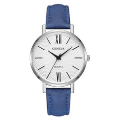 Women's Watches Fashion Geneva Brand Roman Numeral  Reloj De Mujer Worth Buying Horloge Dames Minimalism Clock Orologio Donna@50
