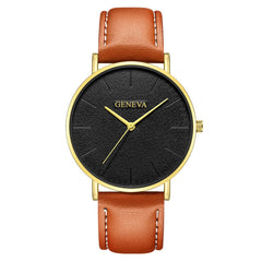 Men's Wrist Watch Leather Military Casual Analog Quartz Business Wristwatch Mens big dial watches for men relogio masculino