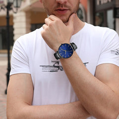 Men's Women Watches Betreasure Ultra Thin Luxury Leather Casual Quartz Wristwatch Mens moda mujer 2019 heren horloge
