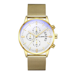 Man Watches Luxury Quartz Stainless Steel Dial Casual Bracelet Watch Mens Reloj Hombre 2019 Men Wristwatch Clock