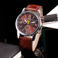 Mens Wrist Watches Luxury Fashion Crocodile Faux Leather Analog Men Wristwatch Clock Relojes Hombre 2019 erkek kol saati