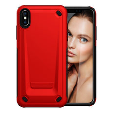 Luxury Strong Hybrid Tough Shockproof Armor Phone Case For iPhone XR XS MAX X 8 7 6 6S Plus Case TPU bumper+Hard PC Cover For XR