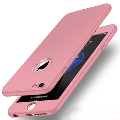 360 Full body Shockproof Phone Case For iphone XS Max 6 6s 7 8 plus Soft Silicone Cover On for iPhone 8 7 Plus X Plus cases