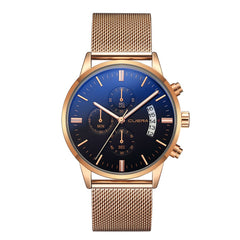 Man Watches Luxury Quartz Stainless Steel Dial Casual Bracelet Watch Mens Reloj Hombre 2019 Men Wristwatch Clock