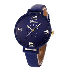 Women's Watches Fashion Geneva Brand Roman Numeral Generous Simple Digital Female Watch Montre Femme Acier Inoxydable Saati@ 50