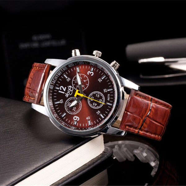 Mens Wrist Watches Luxury Fashion Crocodile Faux Leather Analog Men Wristwatch Clock Relojes Hombre 2019 erkek kol saati