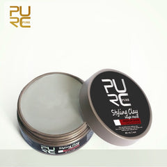 80ml Strong Hold Hair Gel Wax Long Lasting Dry Stereotypes Type Hair for Men Stereotypes Type Hair Balsam Oil Wax TSLM2