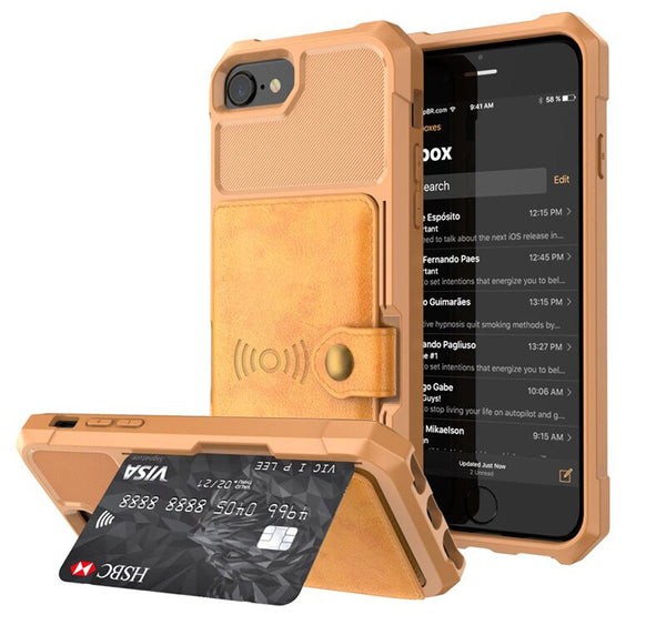 Buiness Wallet Case for iPhone 11 X XS XR XS MAX 6 6s 7 8 Plus Cases PU Leather Wallet Flip Cover Buckle for iPhone 11Pro Max