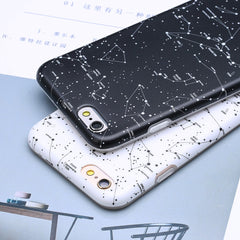 TIKITAKA Sky Constellation Phone Cases For Iphone X 7 7Plus For iphone 6 6s 6Plus 6splus 8 8plus Galaxy Painted Soft TPU Cover