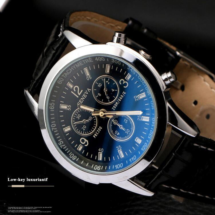 Men's Quartz Watch Casual Relogio Masculino Classic Saati Leather Watches Elegant Sports Out Door Wristwatch Male Relojes