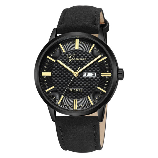 DISU Men Wrist Watch Sport Military Stainless Steel Dial Leather Band watches mens unique watch for men relogios masculino