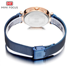 MINIFOCUS Women Watches Gold Waterproof Lady Watch For Woman Watches 2019 Brand Luxury Fashion Casual Ladies Quartz Wristwatch