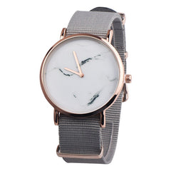 Women's Watches Bayan Kol Saaty Fashion Marbled Men's And Women's Canvas With Watch The Current Popular Factor Zegarki Damski@50