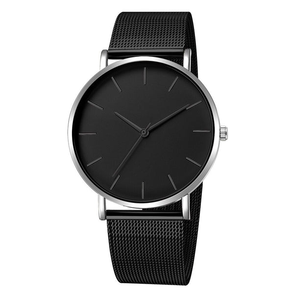 Man Wrist Watch Stainless Steel Military Sport Date Analog Quartz Watches Mens 2019 relojes para hombre heren horloge