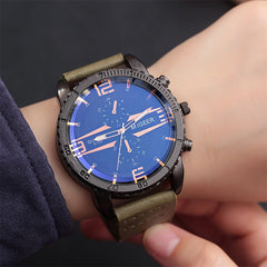 MIGEER Men's Watch High-End Fashion Stainless Steel Analog Alloy Quartz Watches Man Clock Montre Homme 2019 saat erkekler