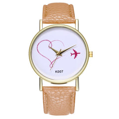 Women Watches Exquistite Simple Luxury Fashion Cute Airplane Pattern Female Watch Reloj De Mujer Kol Saati@50