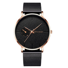 Man Quartz Watches High-end Blue Glass Life Waterproof Distinguished Watch Man Reloj Hombre 2019 Men Wristwatch Clock