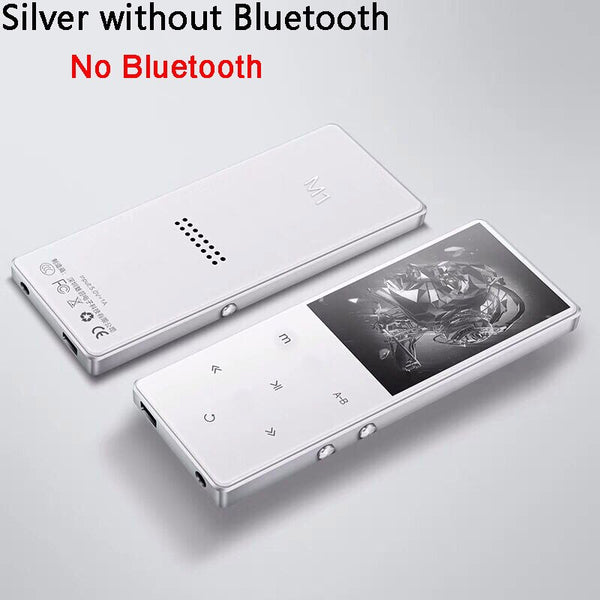 2.4 inch screen Bluetooth 4.2 Metal HIFI Mp3 Player Lossless Music Mini MP3 Portable Audio Players FM Radio E-book video