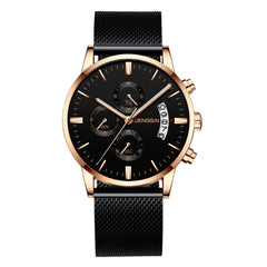 Man Watches Luxury Quartz Stainless Steel Dial Casual Bracelet Watch Man Watches Mens 2019 Men Wristwatch Clock