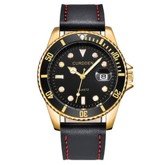 Men's Wrist Watch Fashion Leather Band Analog Quartz Round Business Watch Man Watches Mens 2019 relogio masculino