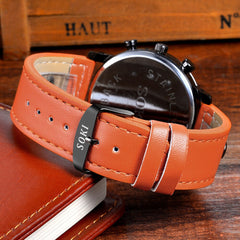 DISU Couple Men Wrist Watch Nylon strap Analog Quartz Round watch man new arrival in men wrist watches mens watches