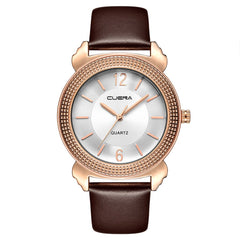 DISU Men Watches Luxury Faux Leather Blue Ray Glass Quartz Analog wristwatch mens unique watch for men relogios masculino