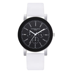 Featured Women Watches Black Scale Disc Business Ladies Quartz Wristwatch Leather Strap Simple Clock Fashion Relojes Mujer@50