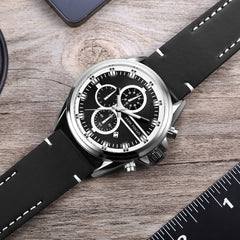 MINI FOCUS Fashion Men Watch Leather Strap Men Sports Watches Mens 2019 Luxury Brand Men's Wristwatch Quartz Business Male Clock