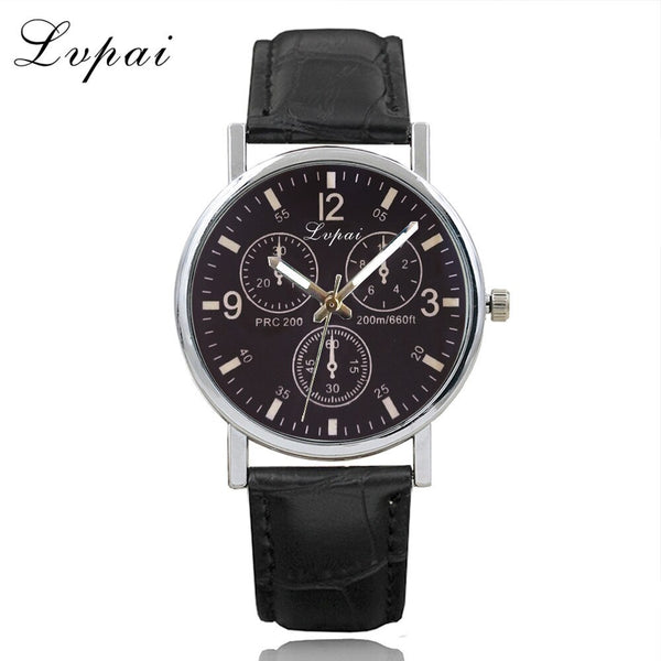 Lvpai Man Wrist Watch Casual Leather Band Analog Quartz Watches mens 2019 men wristwatch clock