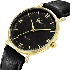 Geneva Women Wrist Watch Classic Luxury Stainless Steel Analog Quartz Analog Ladies Watches Fashion Watch 2019 Womens watches
