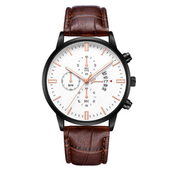 Geneva Women Mens Wristwatch Stainless Steel Leather Analog Alloy Quartz watches man wrist watches day date men watch