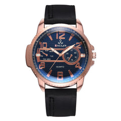 Men Wristwatch Quartz High Quality Leather Blu Ray Glass Watch Man Reloj Hombre 2019 Men Wristwatch Clock relogio masculino