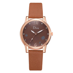High Quality Women Watches Simple Digital Dial Ladies Fashion Quartz Wristwatch Leather  Strap Clock  Casual Reloj Mujer @50