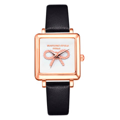Women's Watches Square Disc  Simple Style Ladies Quartz Wristwatch  LeatherStrap Minimalism Dress Gift Clock Reloj De Mujer@50