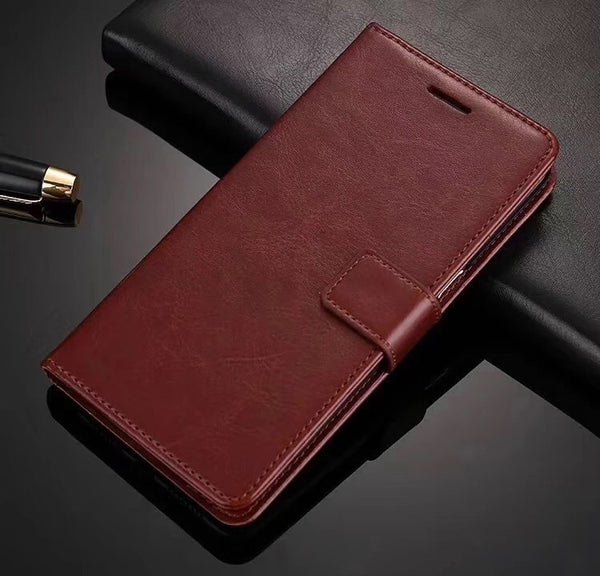 Wallet Leather Phone Case For Samsung S10 S10Plus S10E Flip Card Slots Case For Galaxy S8 S9Plus Note8 Note9 Cover Funda
