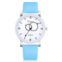 Top Brand Women Watches Casual Dial Ladies Business Quartz Wristwatch Temperament  Leather Strap Clock Dress Reloj Mujer @50