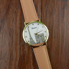 Featured Eiffel Tower Women's Watches Fashion Watch Women Classique Simple Minimal Clock Kol Saati Montre Femme Reloj  Mujer@50