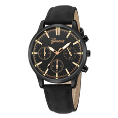 DISU Men Wrist Watch Luxury Quartz Military Stainless Steel Dial Leather Band watch man watches mens 2019 relogios masculino