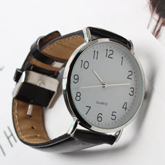 Men Women Wrist Watch Simple Business Fashion Leather Quartz Wristwatch Mens Relojes Hombre 2019 heren horloge montre homme