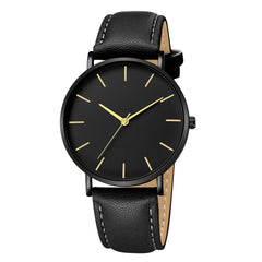 Geneva Men Watch Alloy Case Synthetic Leather Analog Quartz Sport watches men unique watch for men relogios masculino