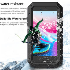 Heavy Duty Protection Doom armor Metal Aluminum phone Case for iPhone 6 6S 7 8 Plus 11 XS Max 5 5S SE Shockproof Dustproof Cover