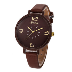 Women's Watches Fashion Geneva Brand Roman Numeral Generous Simple Digital Female Watch Montre Femme Acier Inoxydable Saati@ 50