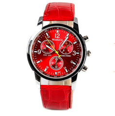 Unisex Men Women Watch Classic Round Metal Dial Leather Strap Watches Analog Quartz Womage Wrist Watch casual relojes gifts