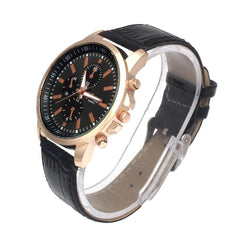 Geneva Men Women Wrist Watch Leather Analog Dial Quartz Sport Watches Mens 2019 erkek kol saati heren horloge zegarek meski