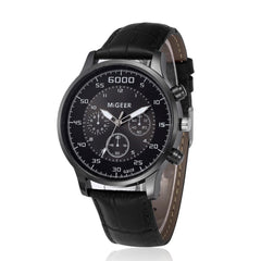 Men Watch Retro Design Leather Band Analog Alloy Quartz Wrist Watch Mens Reloj Hombre 2019 men wristwatch clock