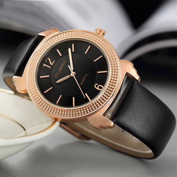 DISU Men Watches Luxury Faux Leather Blue Ray Glass Quartz Analog wristwatch mens unique watch for men relogios masculino